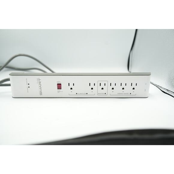 Ideative Inc Smart Surge Protector Strip Energy Saver 7-Outlet Master Control - Picture 2 of 5